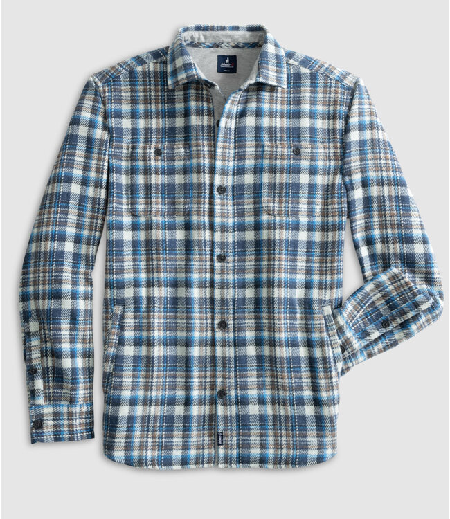 Classic Fit Laguna Blue Opry Overshirt