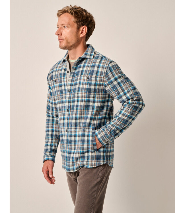 Classic Fit Laguna Blue Opry Overshirt
