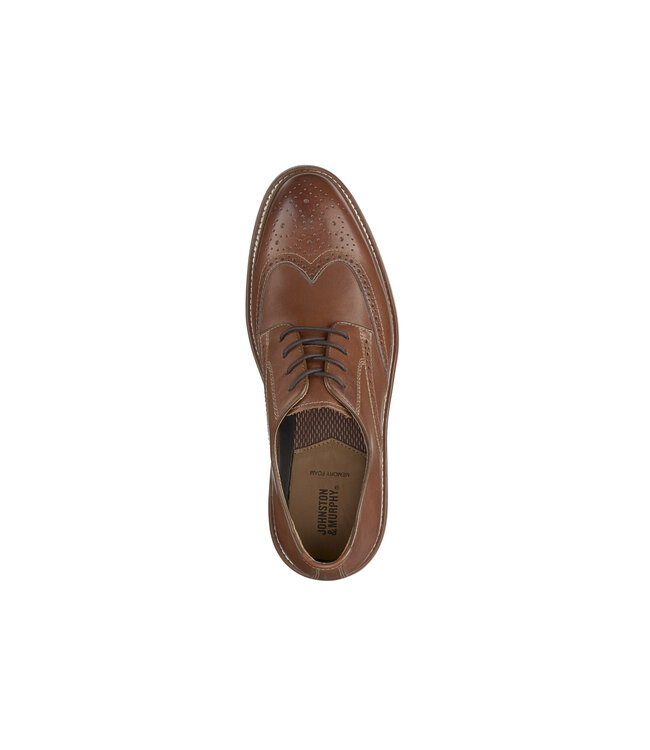 Tan Upton Wingtip Shoes