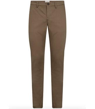BRUUN & STENGADE Slim Fit Tan Malik Casual Pants