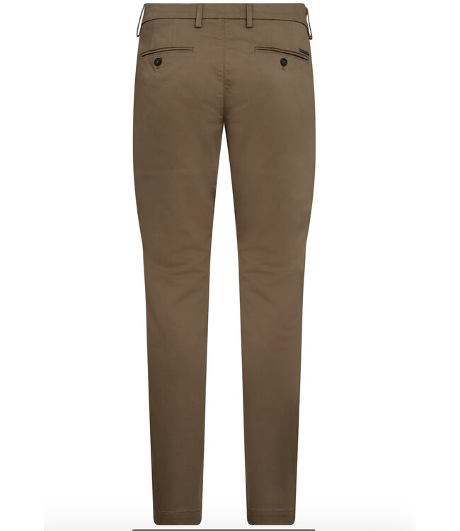 Slim Fit Tan Malik Casual Pants
