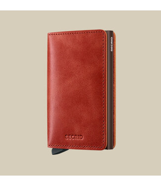 SECRID Vintage Orange Slimwallet