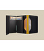 Matte Black & Ochre Slimwallet