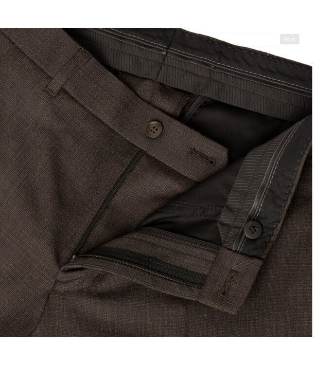 Modern Fit Brown Pants