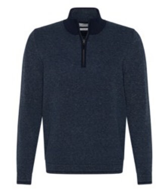 BRAX Indigo Steffen 1/4 Zip Sweater