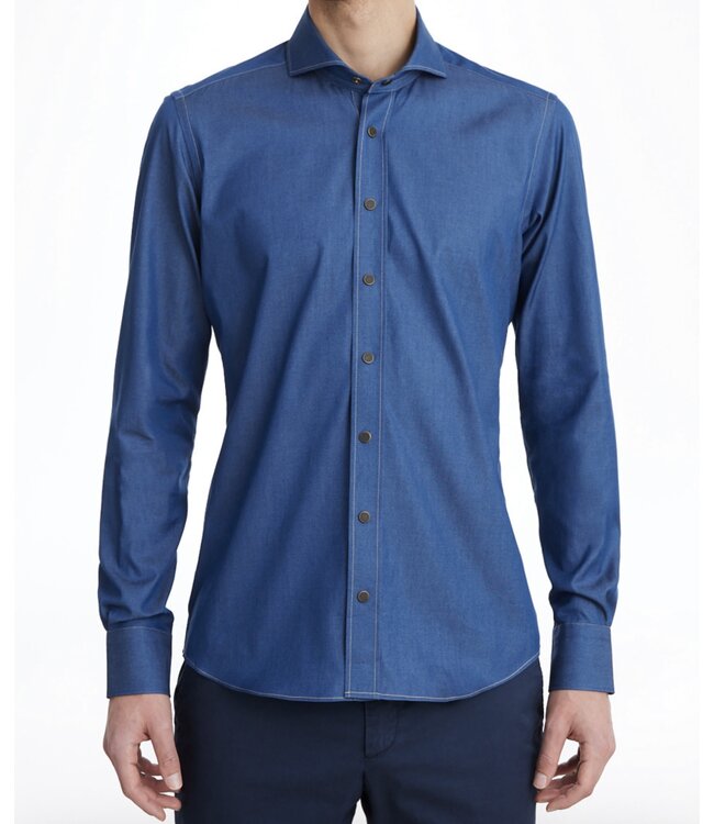 Modern Fit Denim Shirt
