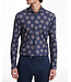 Modern Fit Navy 4 Flex Shirt