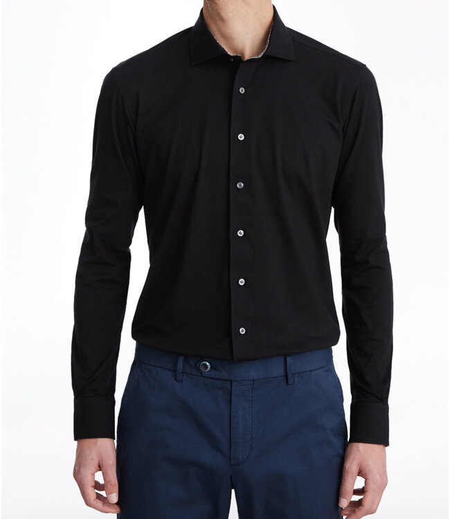 Modern Fit Black 4 Flex Shirt