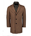S4 JACKETS Modern Fit New Edison Camel Overcoat