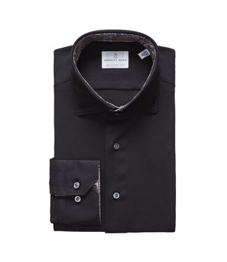 EMANUEL BERG Modern Fit Black 4 Flex Shirt