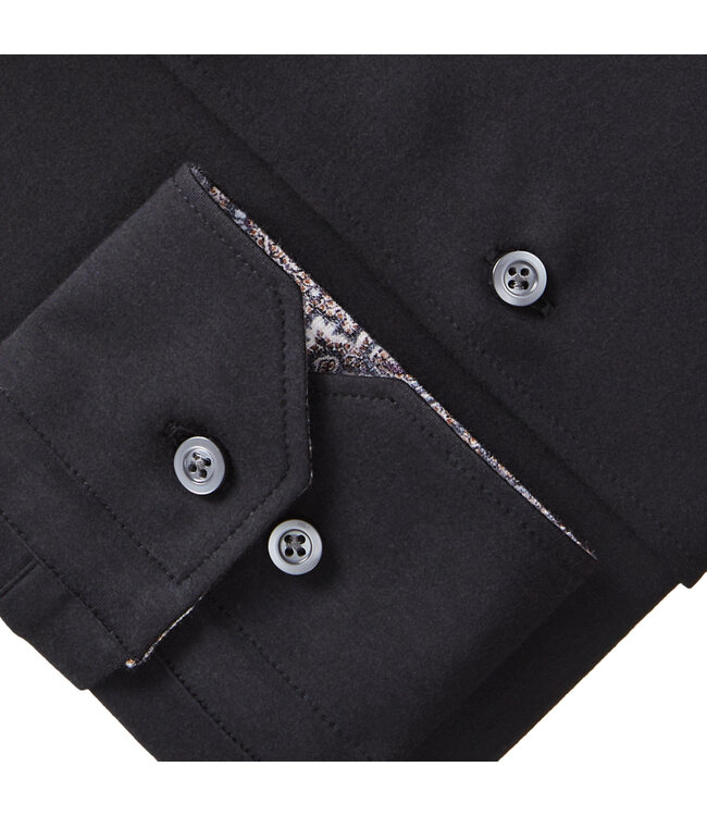 Modern Fit Black 4 Flex Shirt