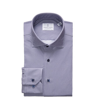 EMANUEL BERG Modern Fit Blue Diamond 4 Flex Shirt