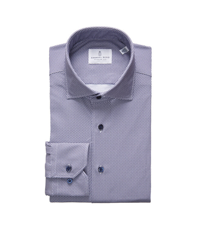 Modern Fit Blue Diamond 4 Flex Shirt