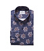EMANUEL BERG Modern Fit Navy 4 Flex Shirt
