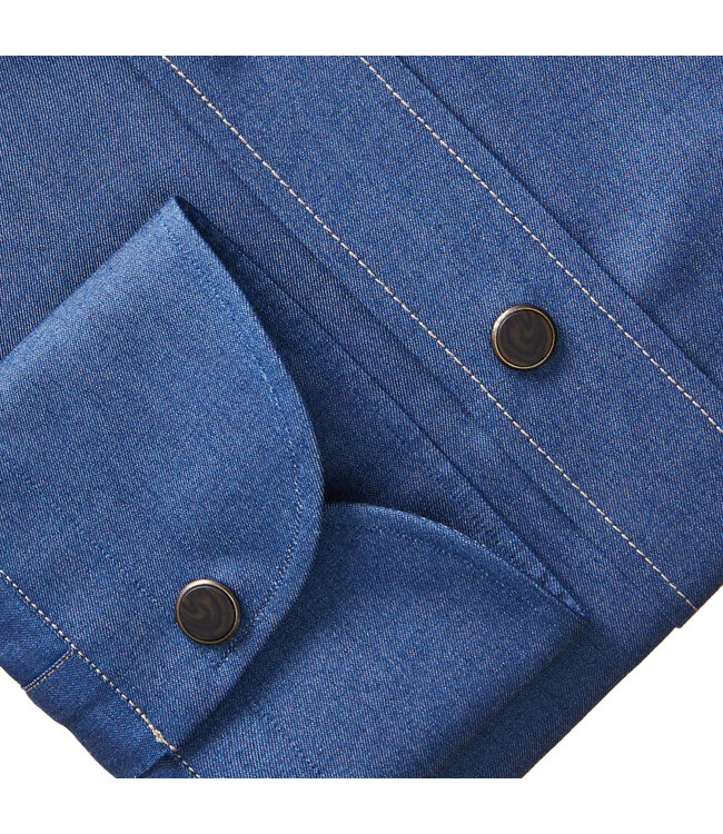 Modern Fit Denim Shirt