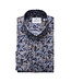 EMANUEL BERG Modern Fit Denim Floral Shirt