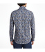 Modern Fit Denim Floral Shirt