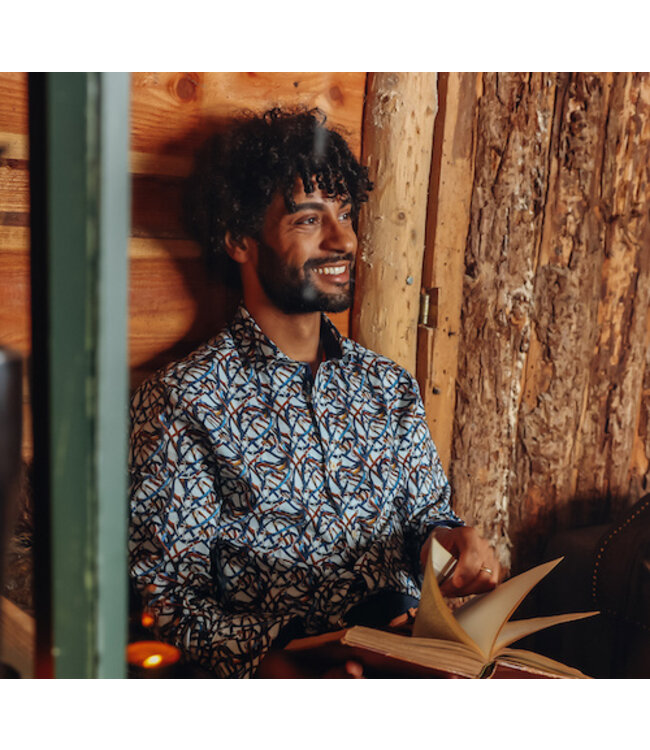 Modern Fit Carabiner Ropes Shirt