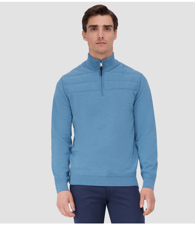 Cobalt 1/4 Zip Sweater