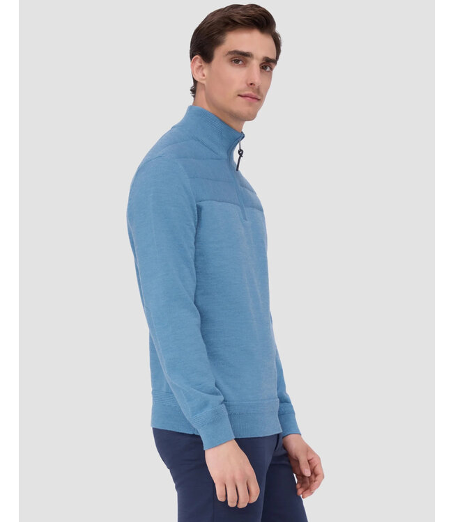 Cobalt 1/4 Zip Sweater