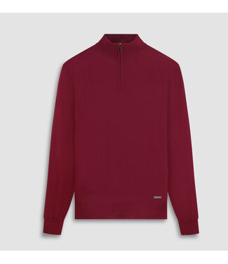 BUGATCHI Burgundy 1/4 Zip