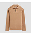 Fisherman Camel 1/4 Zip Sweater