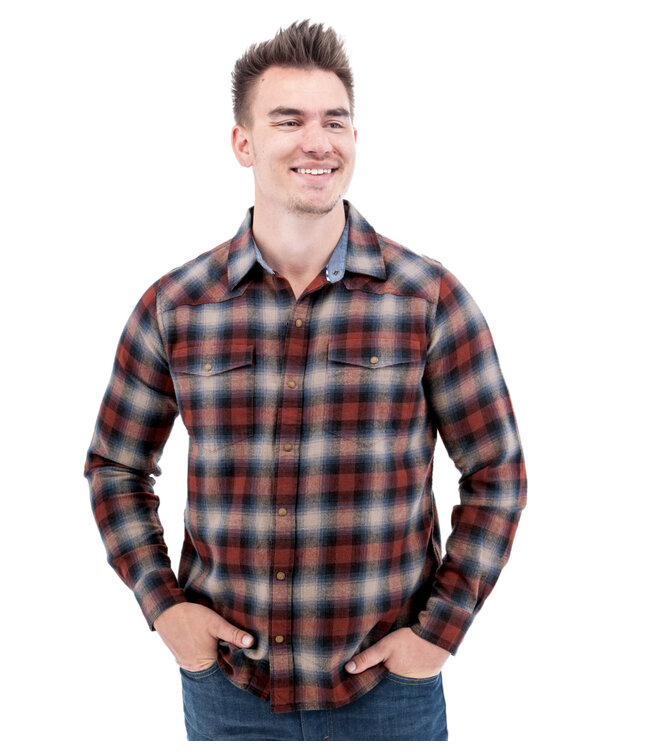 Classic Fit Barn Red Ranger Shirt