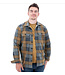 Classic Fit Black Iris Print Grayson Overshirt