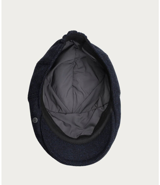 Navy Flat Cap