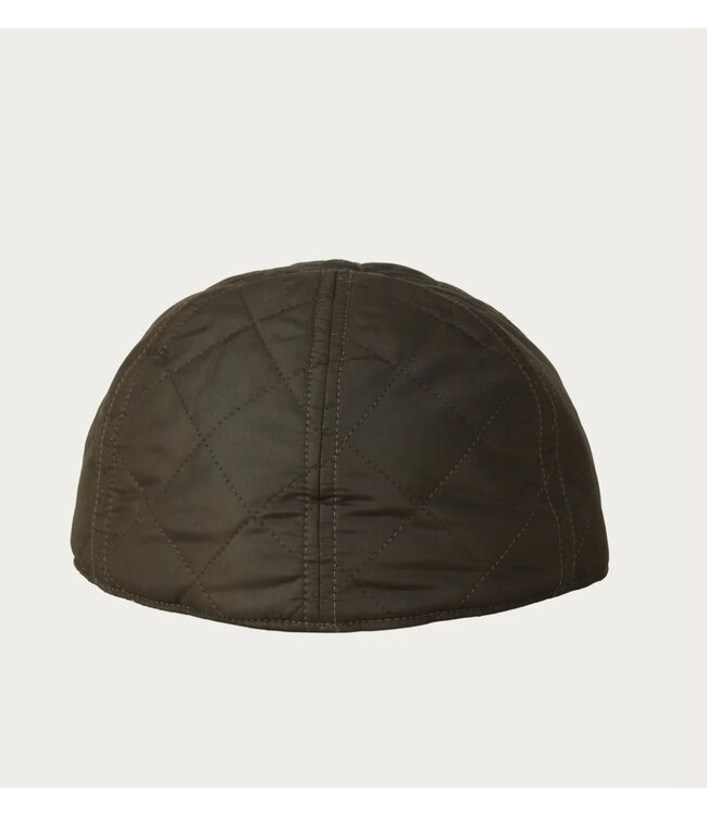 Olive Quilted Baseball Cap