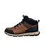 Cognac Lace-Up Boots