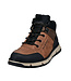Cognac Lace-Up Boots