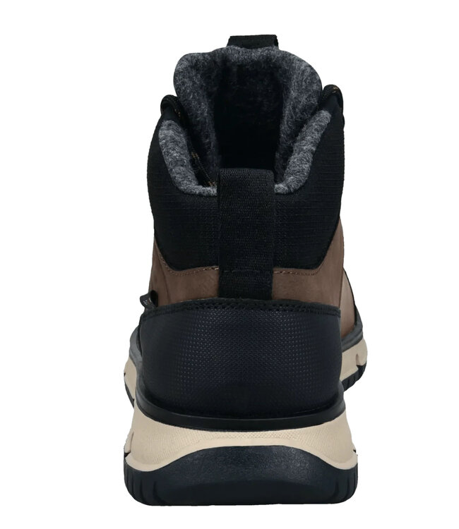 Cognac Lace-Up Boots