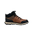 Cognac Lace-Up Boots