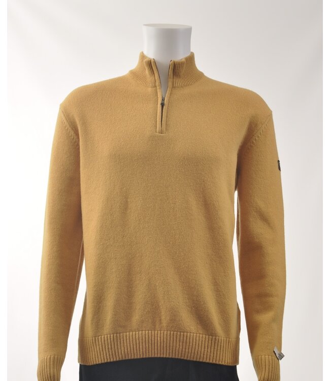 PAUL SHARK Gold Shetland 1 4 Zip Sweater