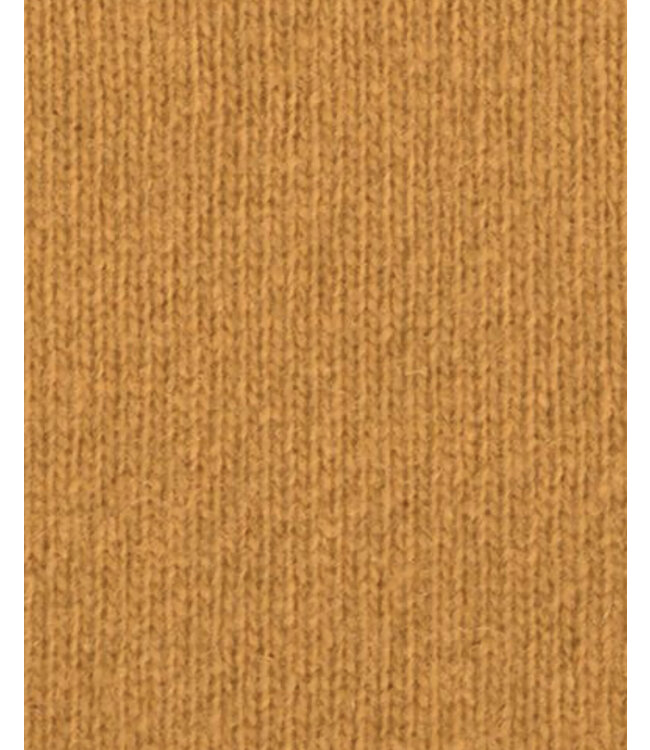 Gold Shetland 1/4 Zip Sweater