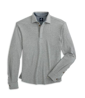 JOHNNIE-O Grey Middleton Polo