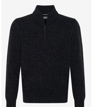 BRAX Charcoal Steffen 1/4 Zip
