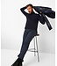 Slim Fit Navy Twill Hi-Flex 5 Pocket Pants
