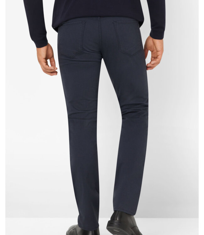 Slim Fit Navy Twill Hi-Flex 5 Pocket Pants