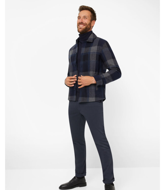 Slim Fit Navy Twill Hi-Flex 5 Pocket Pants