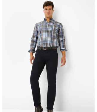 BRAX Slim Fit Navy Hi-Flex JERSEY 5 Pocket Pants
