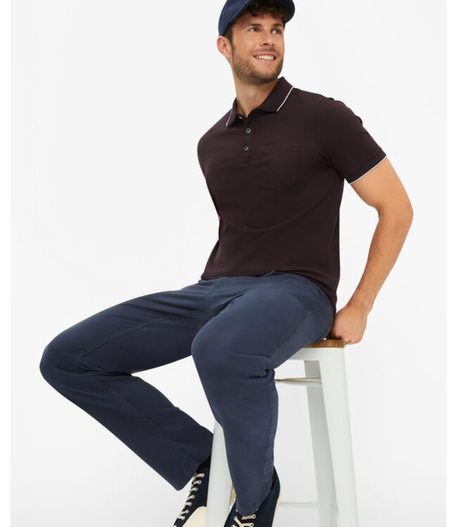 Modern Fit Cobalt Blue Marathon 5 Pocket Pants