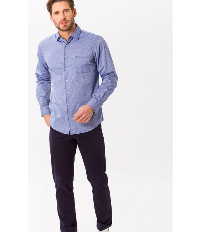 Modern Fit Navy Perma Color 5 Pocket Pants