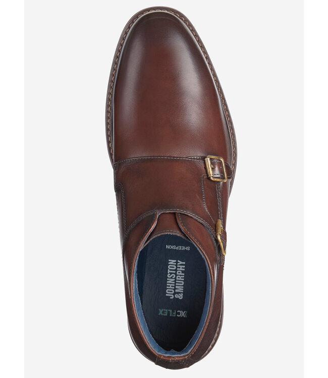 Mahogany Raleigh Double Buckle Boots