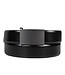 Black Domed Automatic Buckle Belt