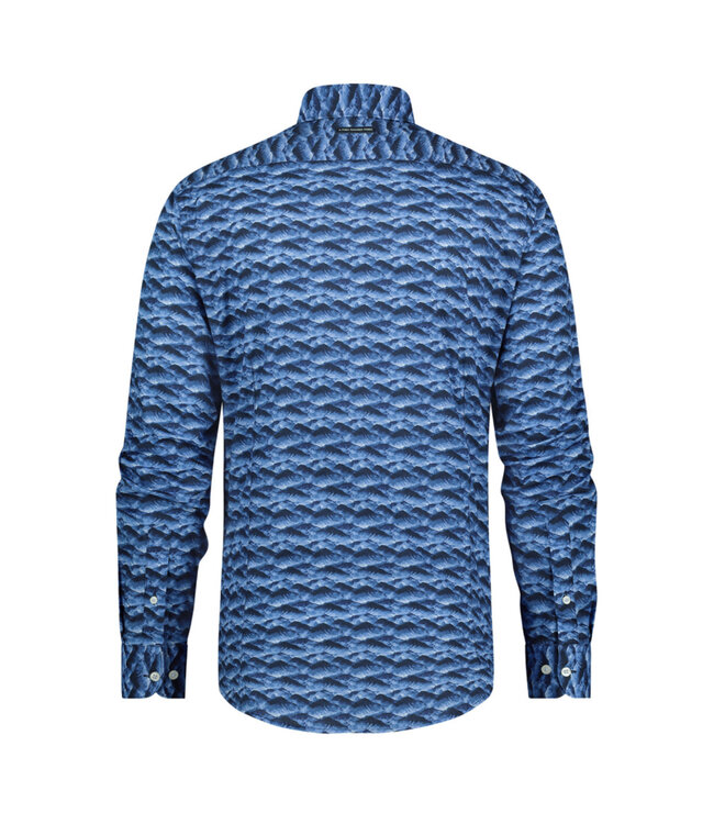 Modern Fit Navy Rocky Mountains Shirt