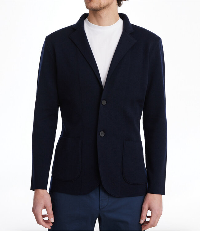 Navy Swacket Cardigan