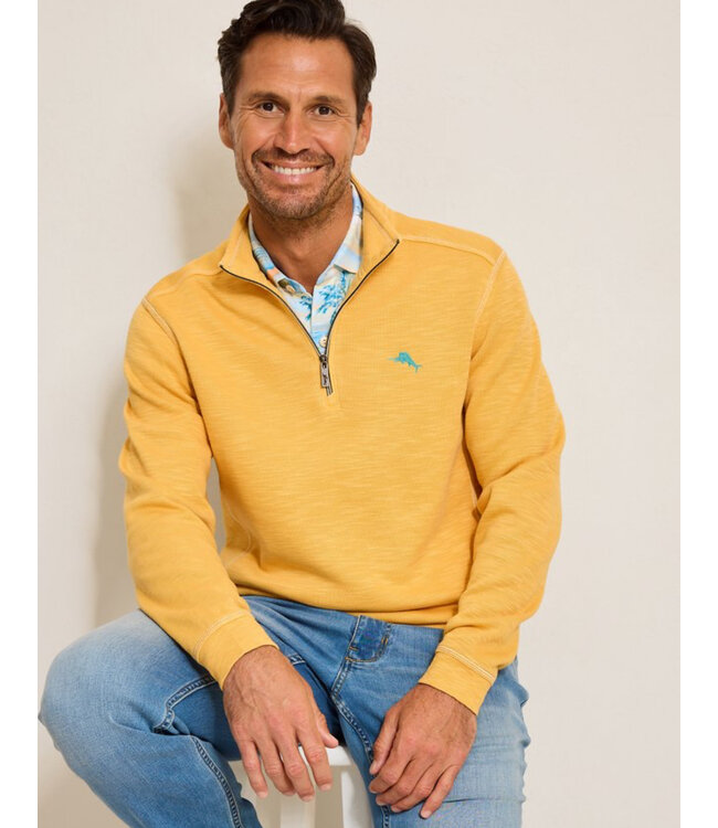 Golden Apricot Tobago Bay 1/4 Zip
