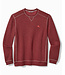 TOMMY BAHAMA Ruby Wine  Trinidad Crew Neck